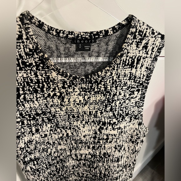 Theory Alancy C Tweedscape Sleeveless Dress size Small - Picture 4 of 11